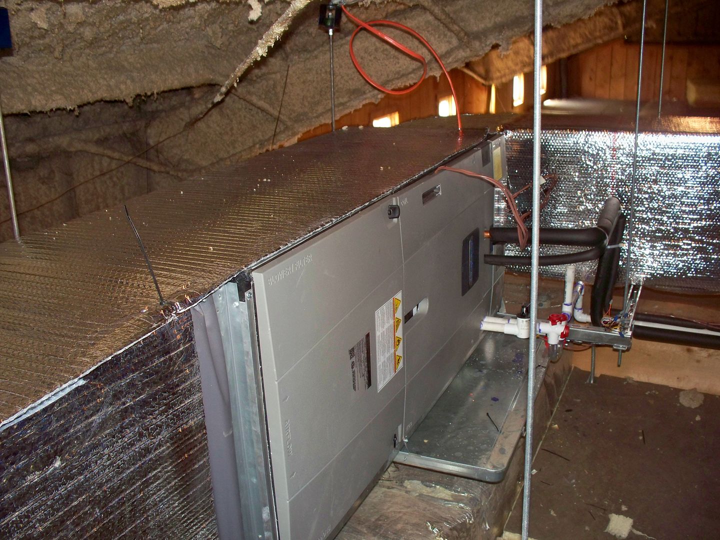 Insulating Ducts with Bubble Foil AND Fiberglass Insulation? Page 3